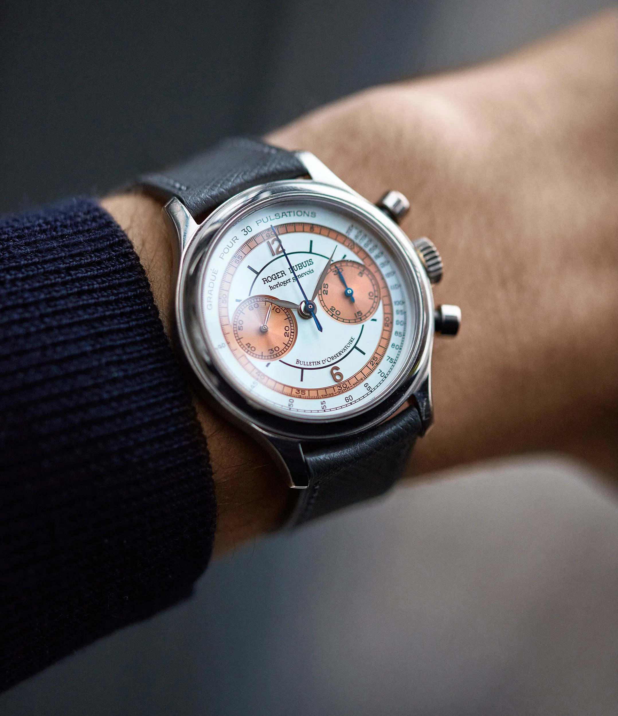 Hommage Chronograph H37 | White Gold