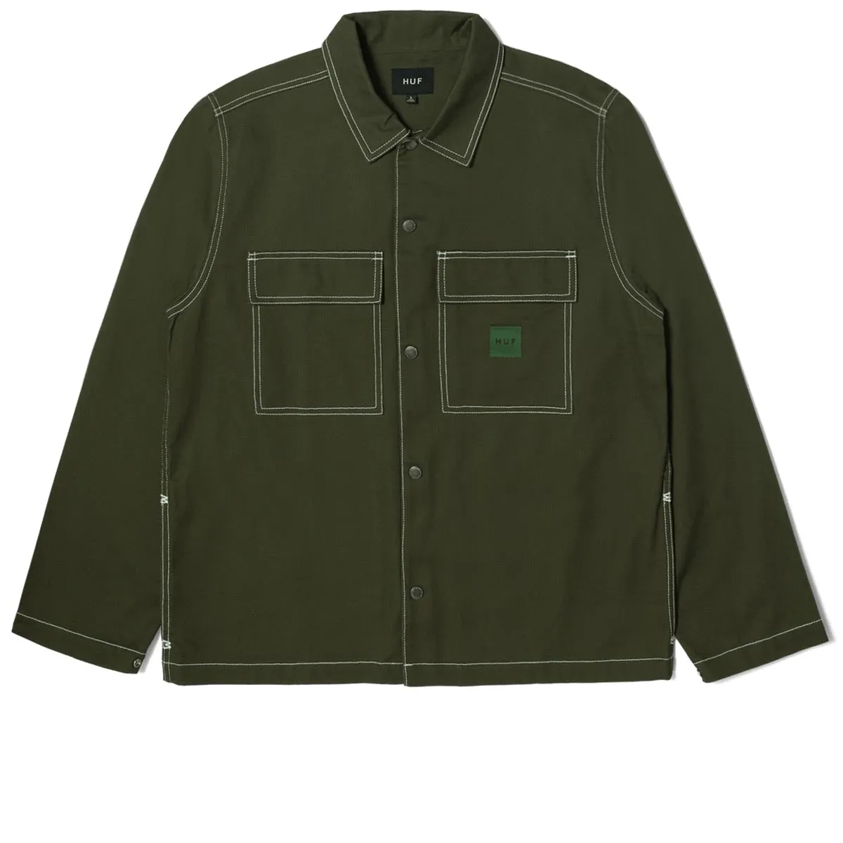 Huf Mason Shacket Jacket - Hunter Green