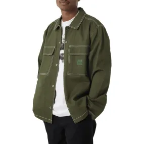 Huf Mason Shacket Jacket - Hunter Green