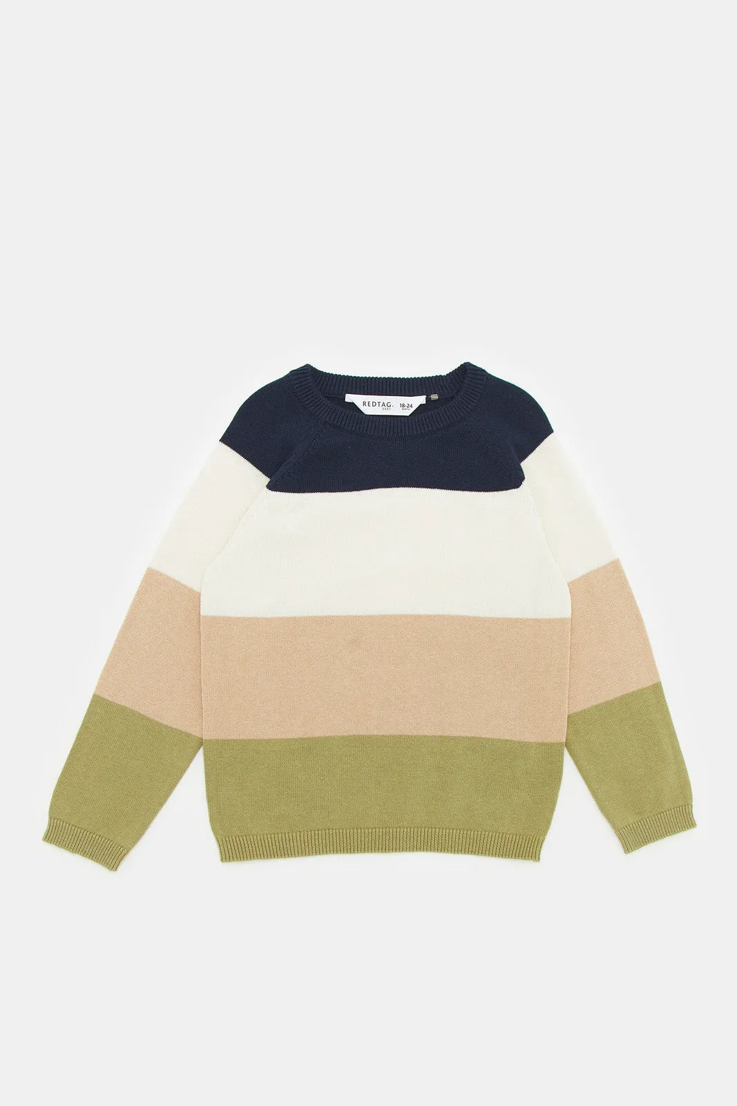 Infant Boys Assorted Block Pullover