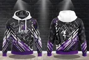 JAM Macho Man OG - Amethyst Performance Hooded Sweatshirt