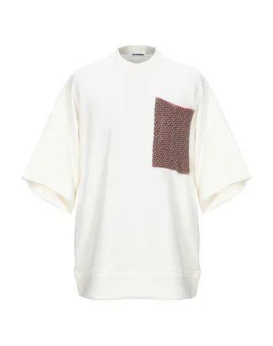 Jil Sander Man Sweatshirt Ivory S INT