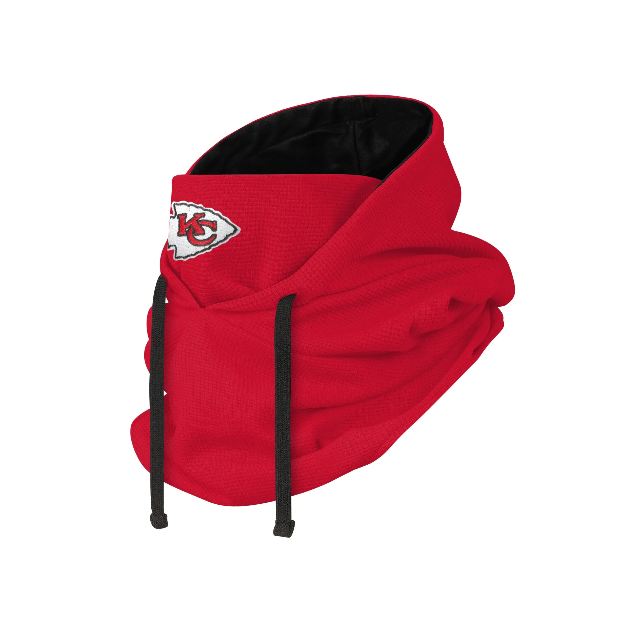 Kansas City Chiefs NFL Waffle Drawstring Hooded Gaiter