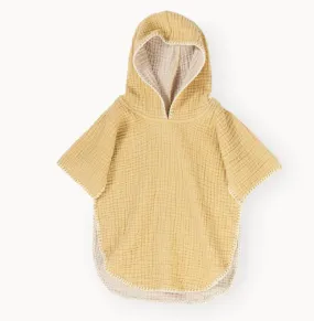 Kid's Poncho in Marigold (12-24M)