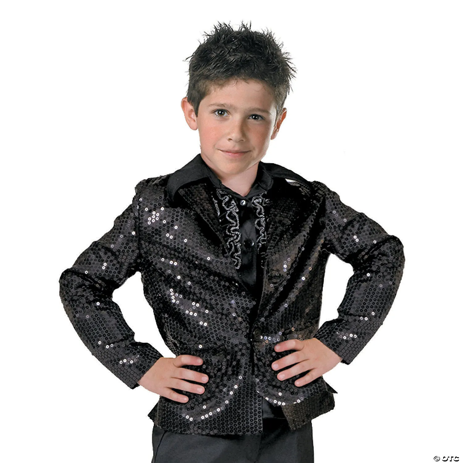 Kid's Silver Disco Jacket