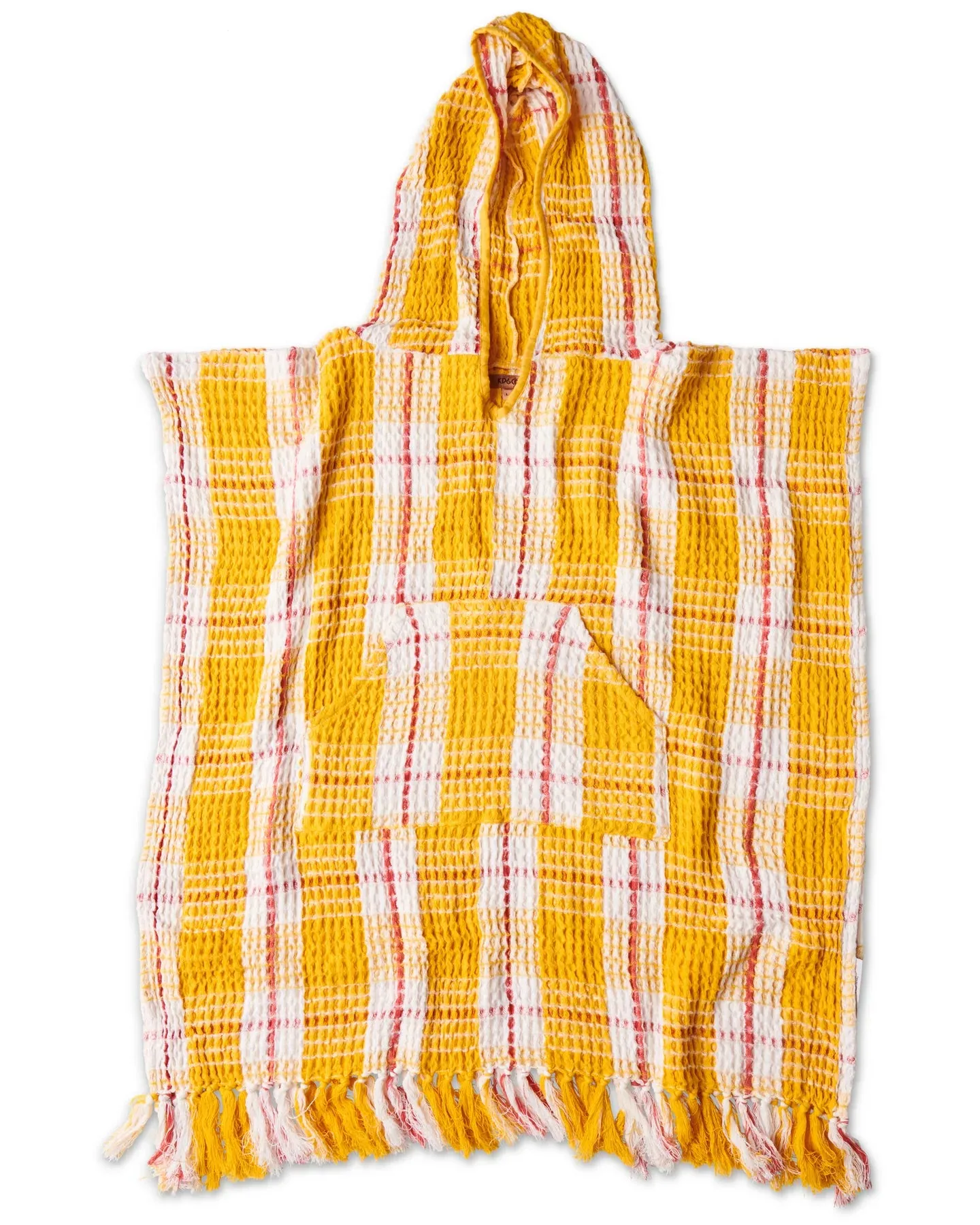 Kip & Co Lemon Meringue Kids Waffle Poncho