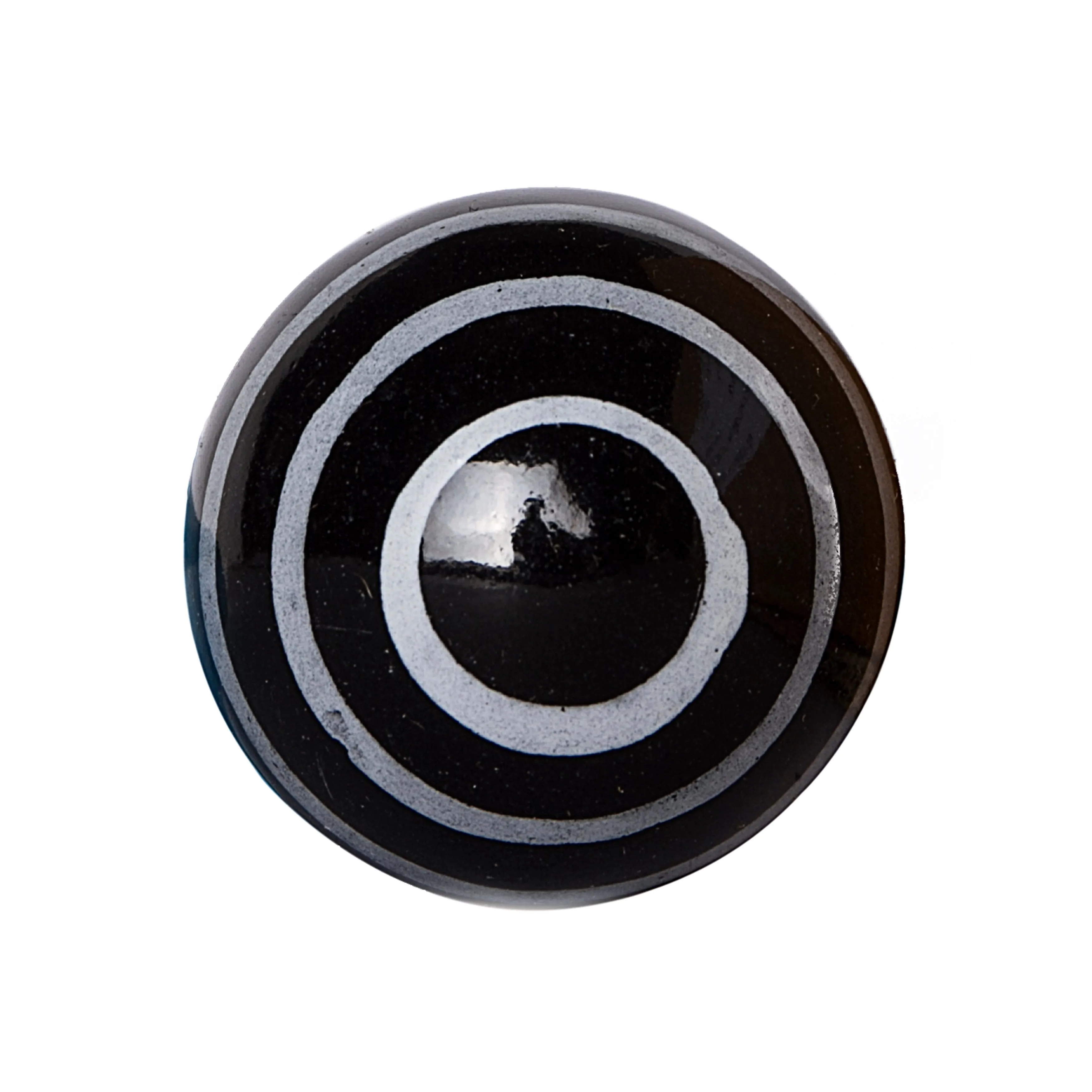 Knob-It Home Decor Classic Cabinet & Drawer Knobs-Black/Gray