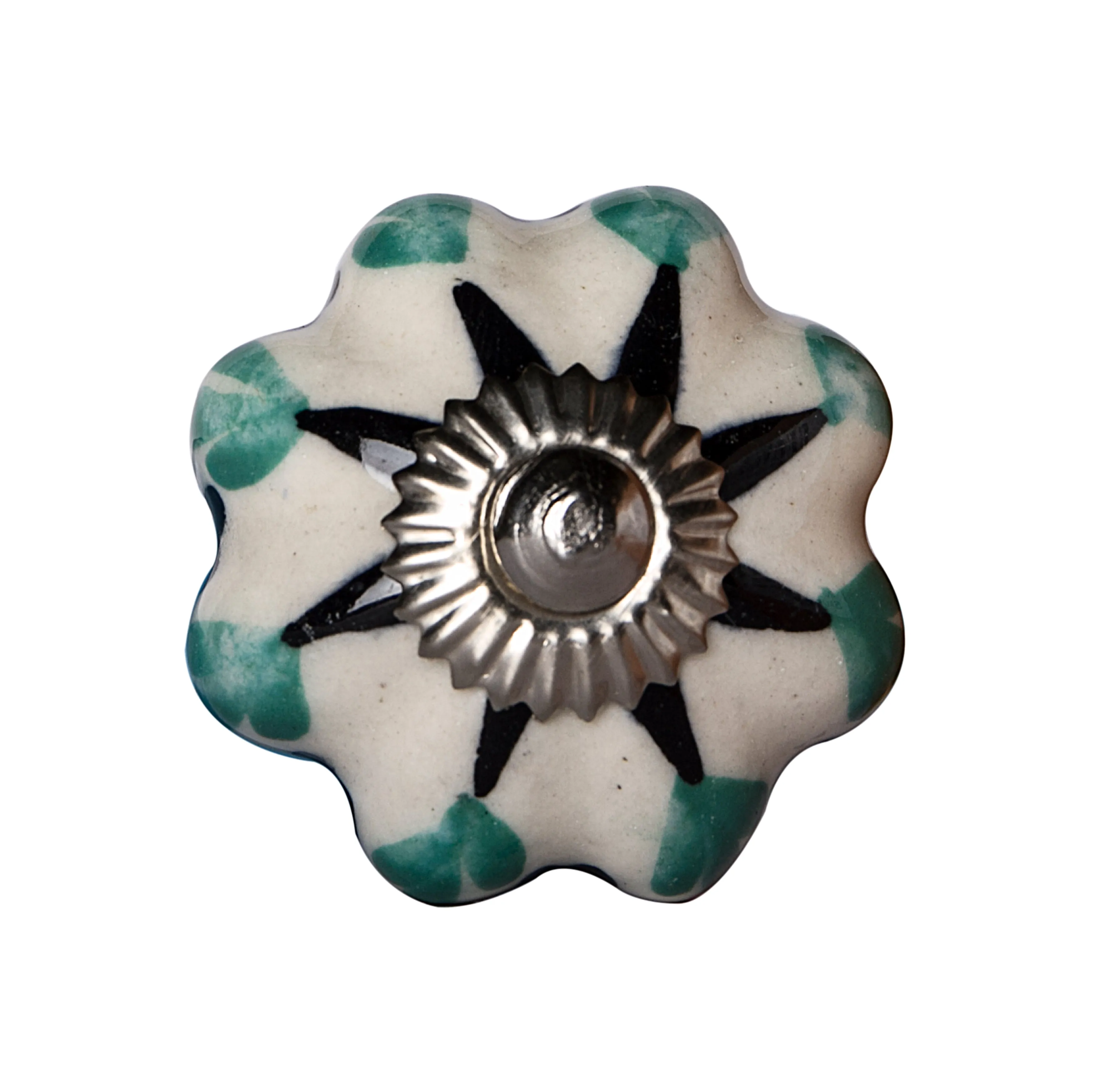 Knob-It Home Decor Classic Cabinet & Drawer Knobs-White/Green/Blue/Silver