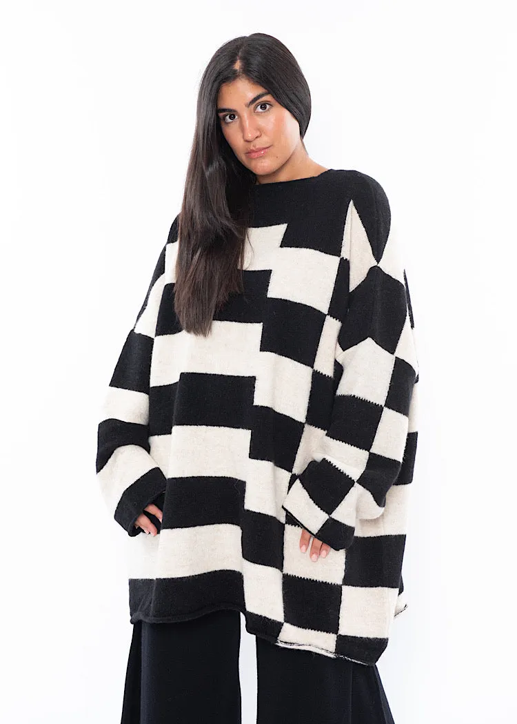 LA VACA LOCA DOM PORTA KNITTED PULLOVER