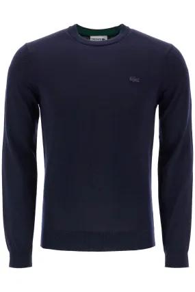 Lacoste wool crewneck pullover