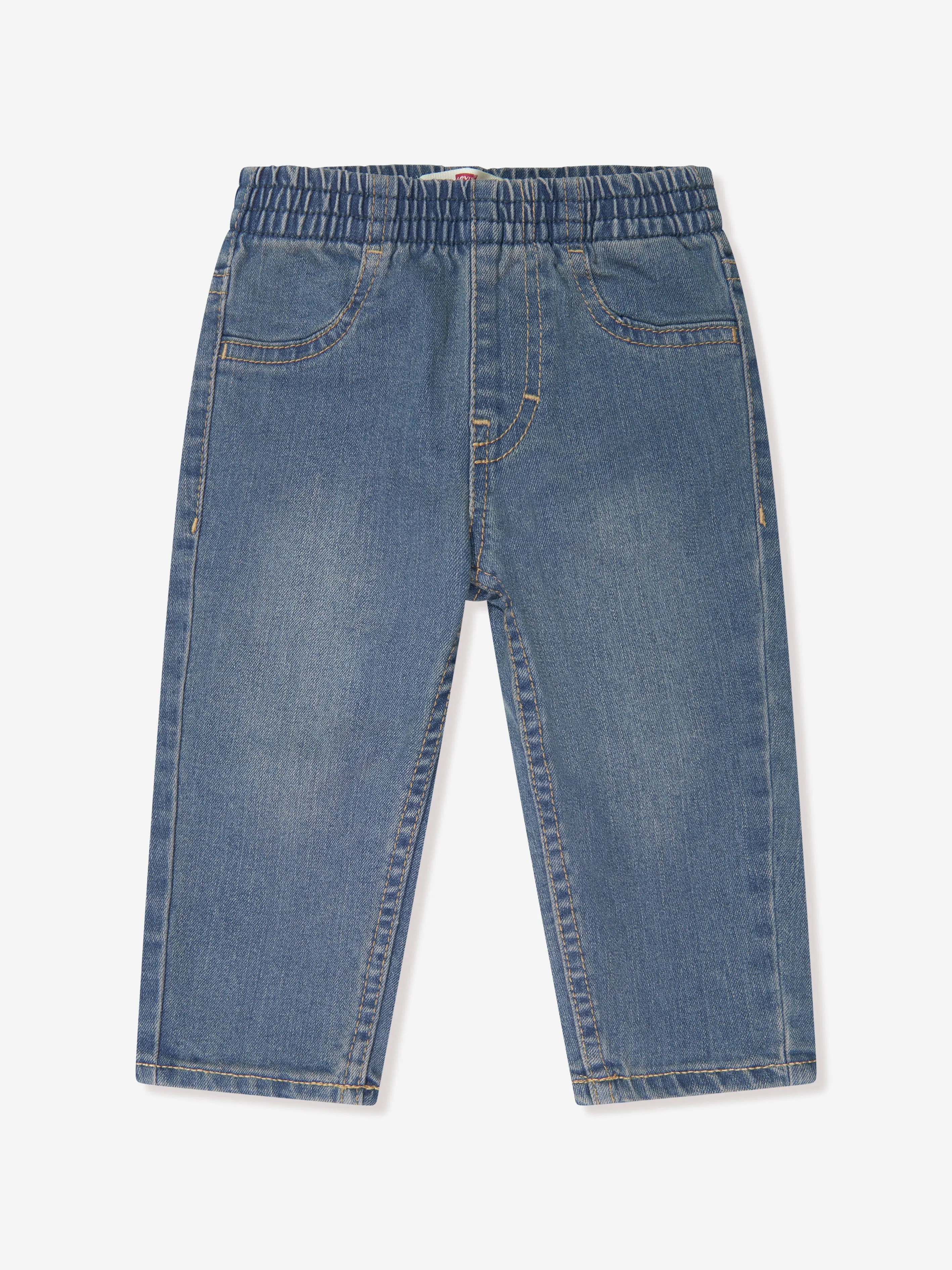 Levi's Baby Ramp Henely Denim Set in Blue