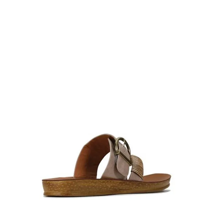 Los Cabos Bria Taupe Light Flexible Sandal Jandal