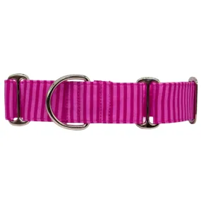 Martingale Collar - Bubblegum Bash Stripes