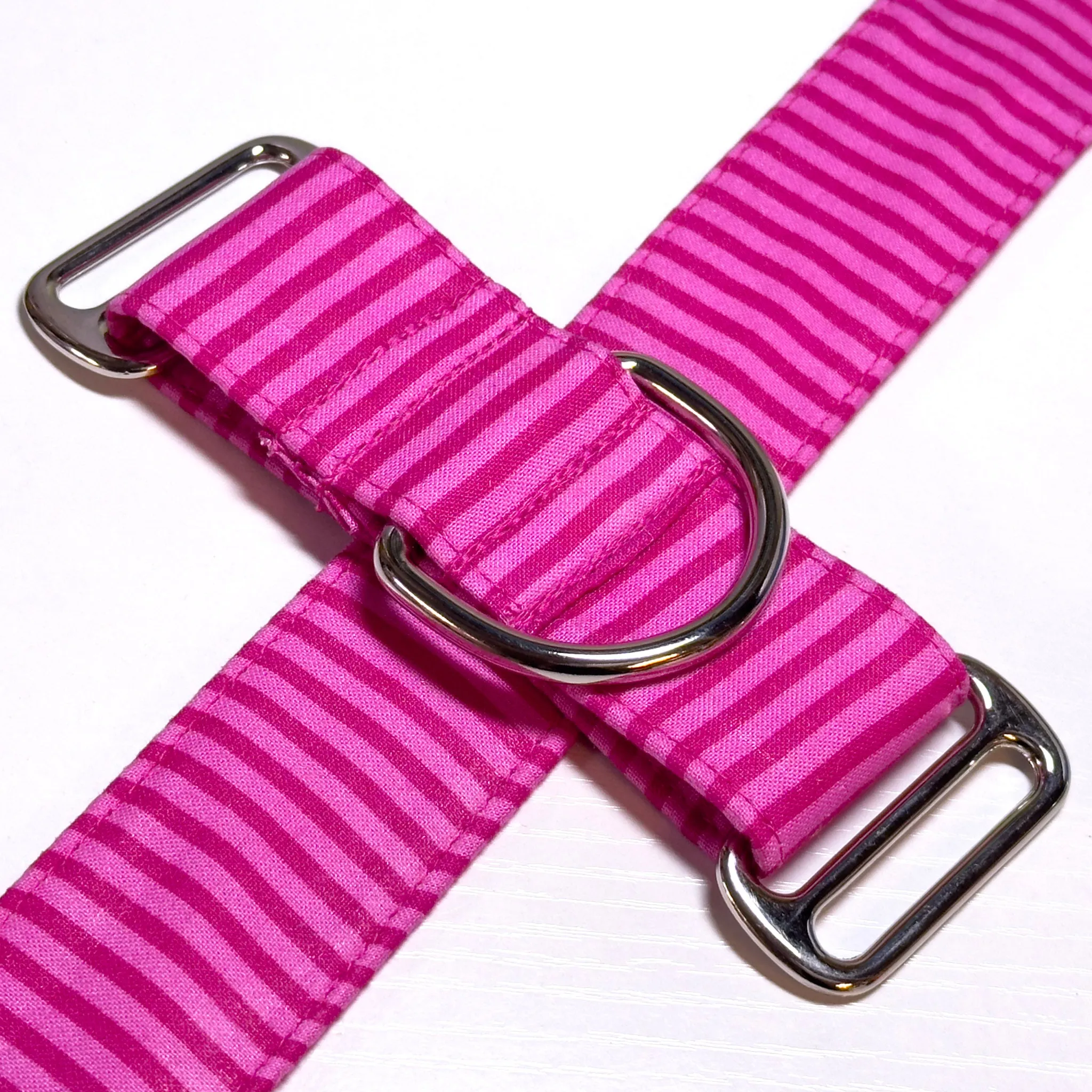 Martingale Collar - Bubblegum Bash Stripes