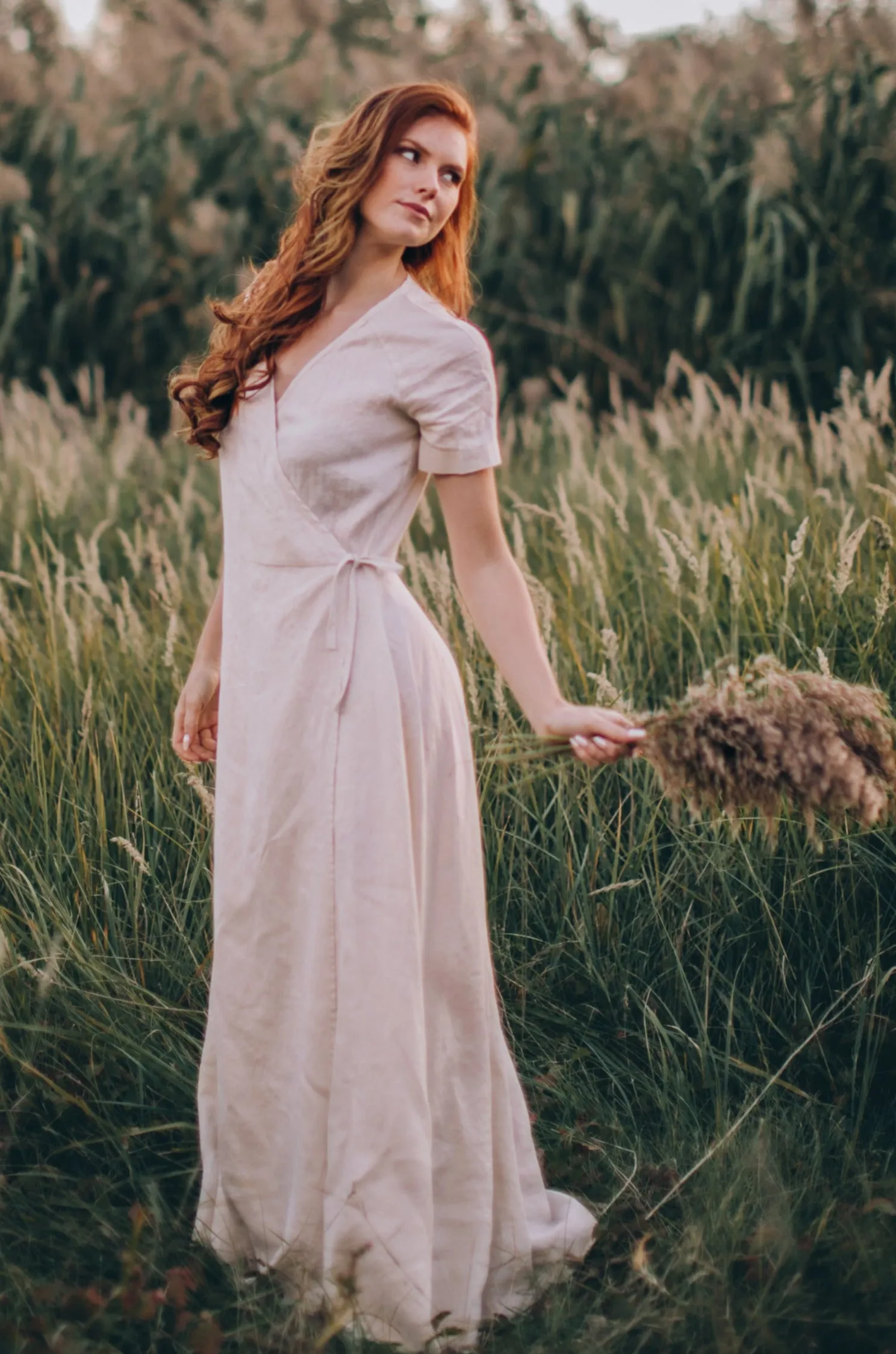 Maxi Linen Gown