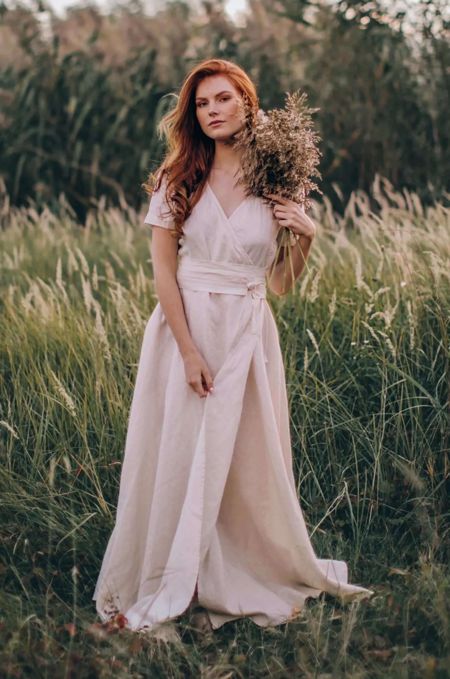 Maxi Linen Gown