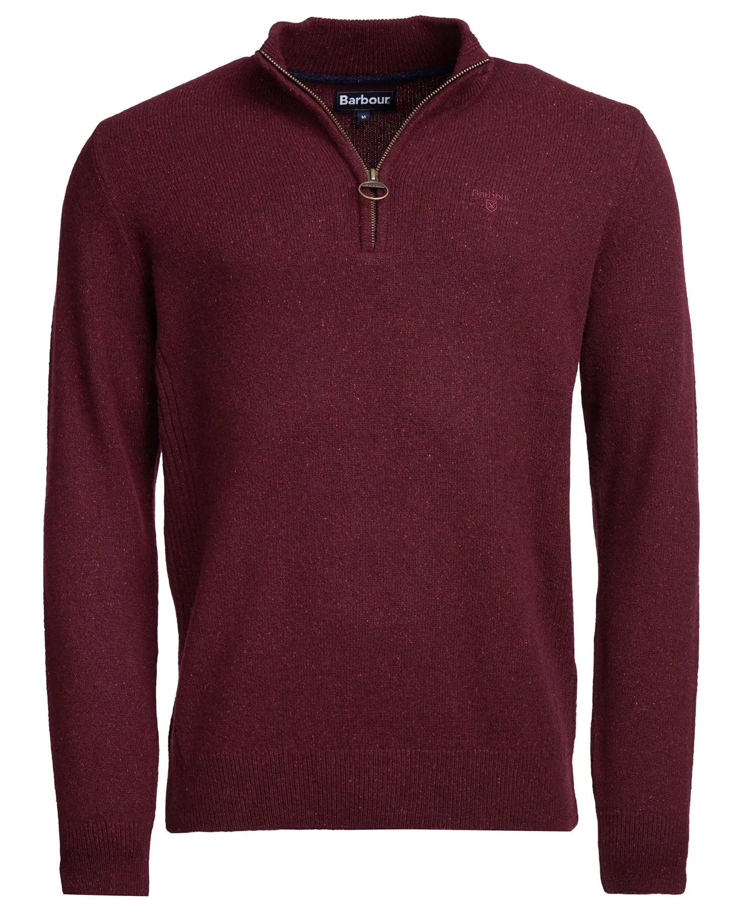 Men's Tisbury  Half Zip Sweater - Ruby