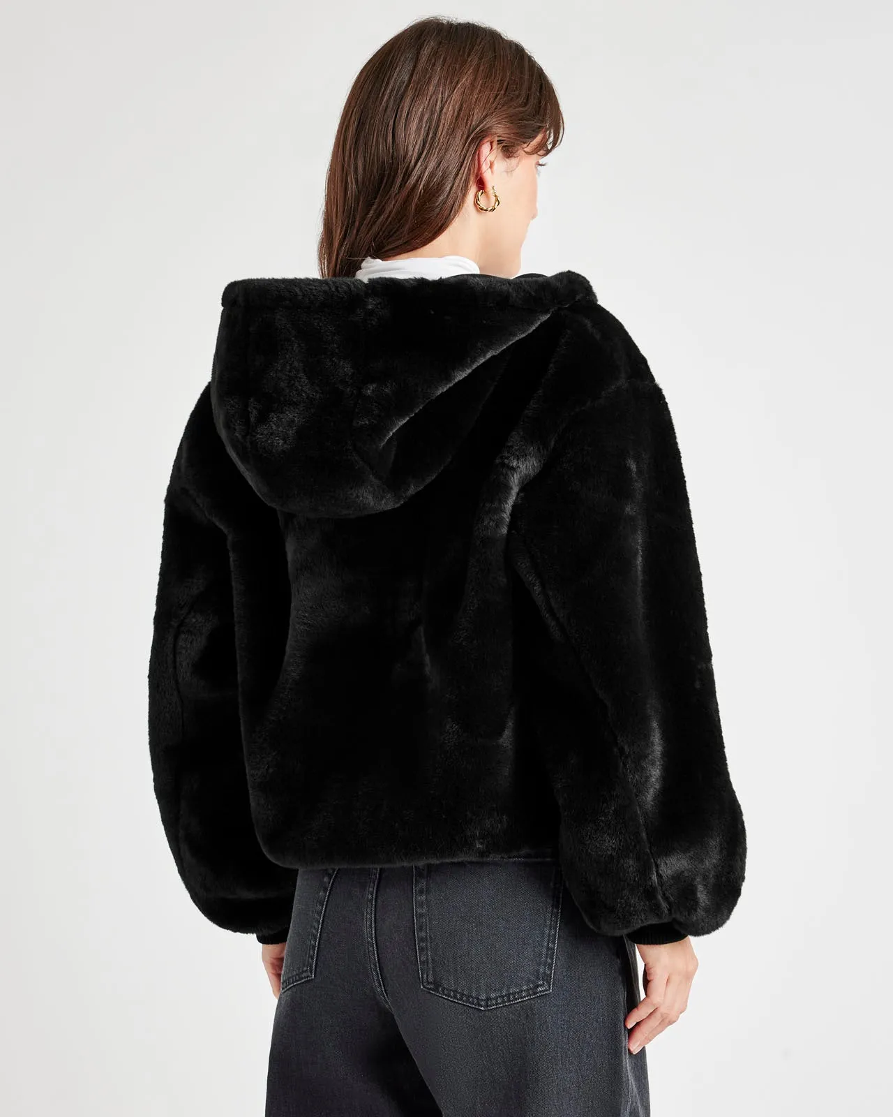 Mikki Fur Bomber Jacket