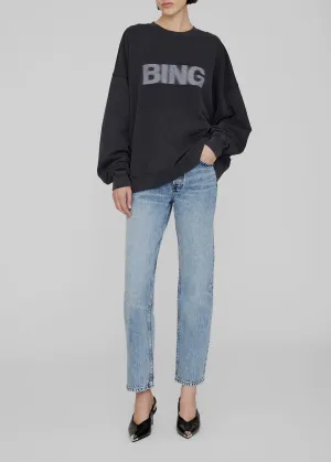 Miles Sweatshirt - Blur Vintage Black