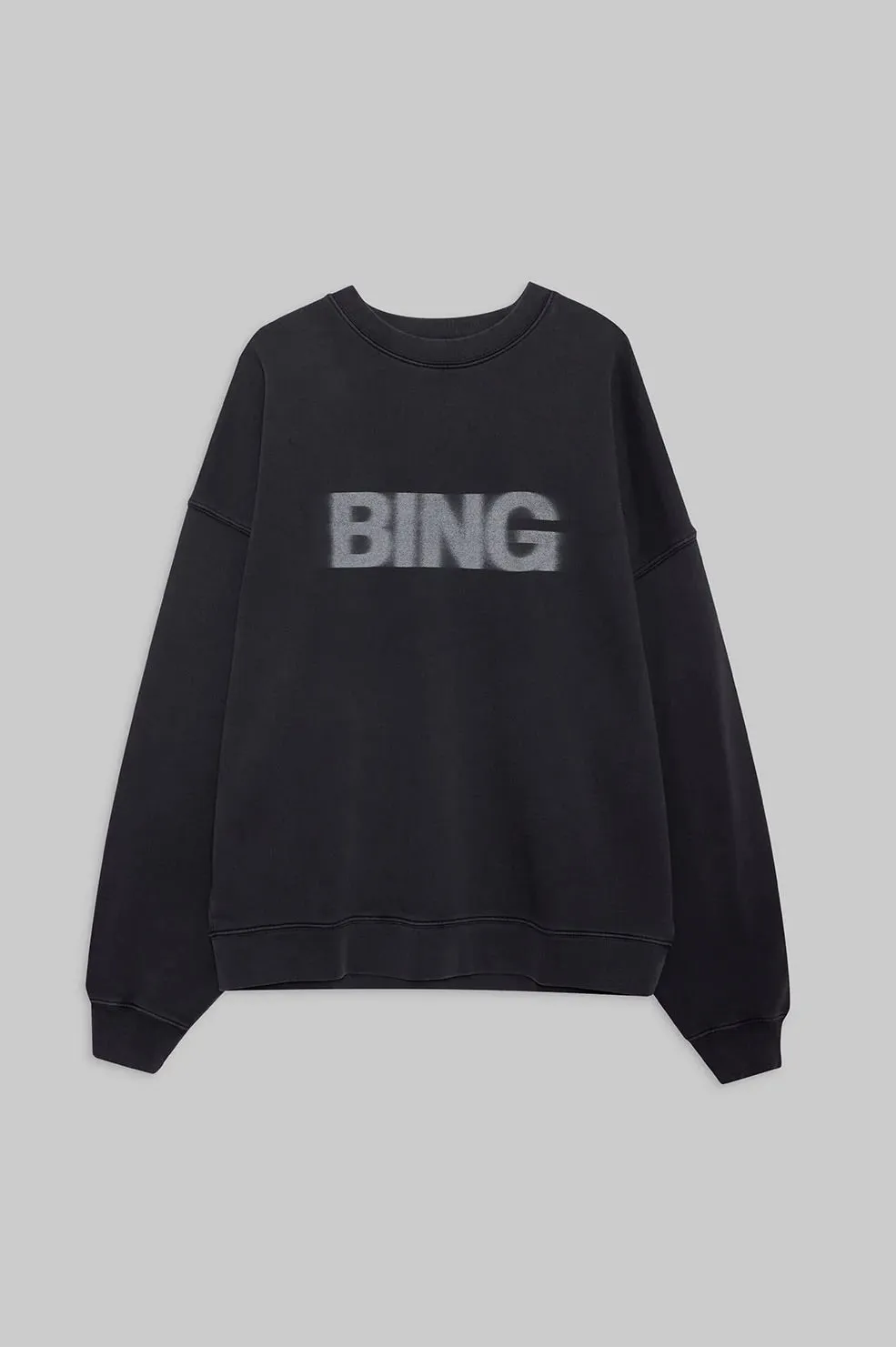 Miles Sweatshirt - Blur Vintage Black