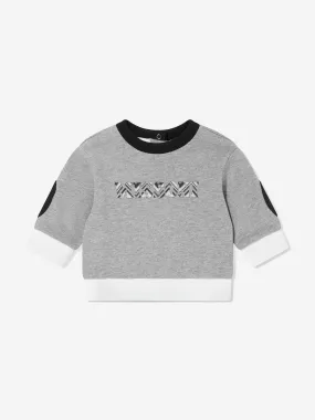 Missoni Baby Boys Logo Sweatshirt in Grey