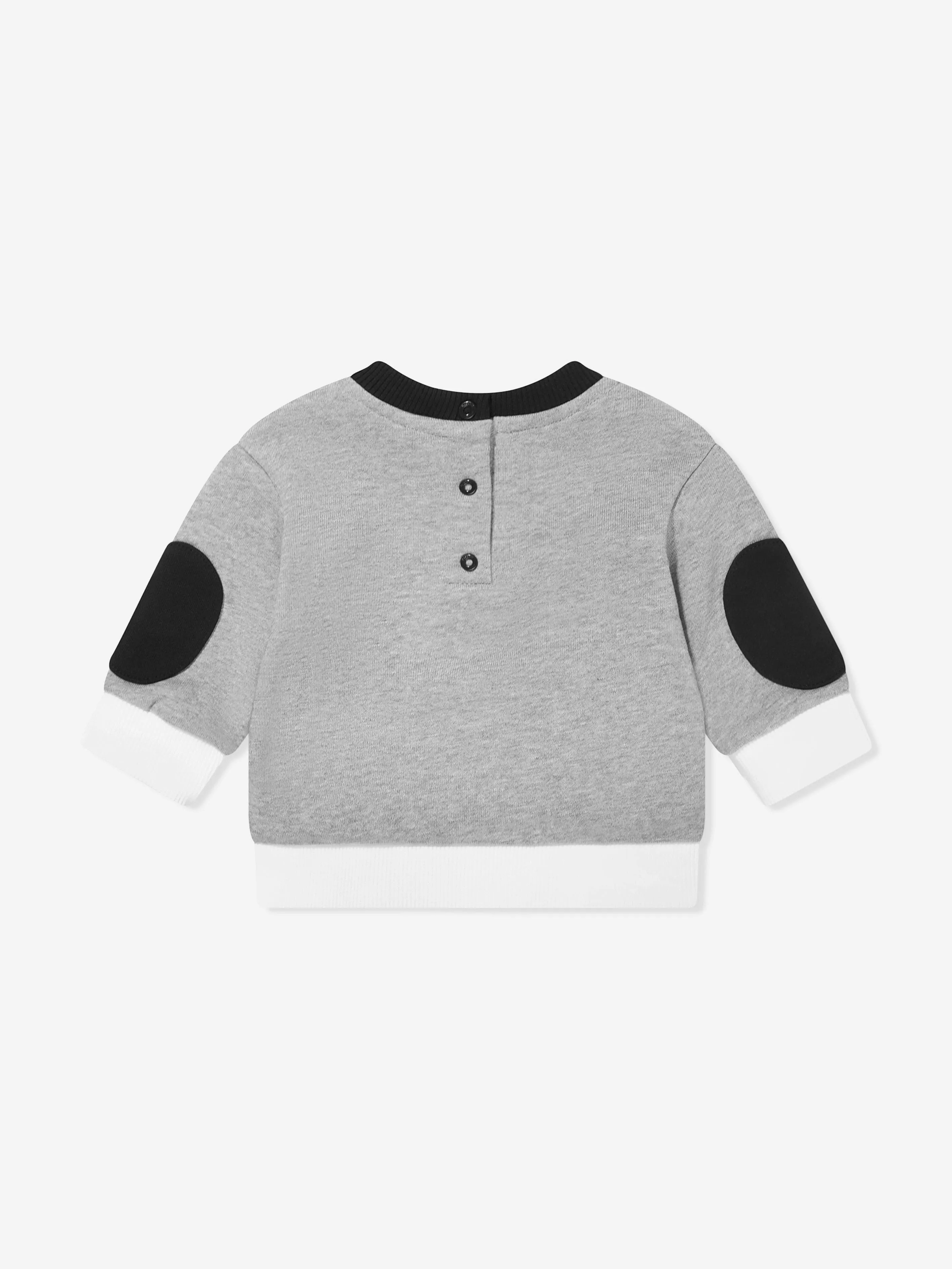 Missoni Baby Boys Logo Sweatshirt in Grey