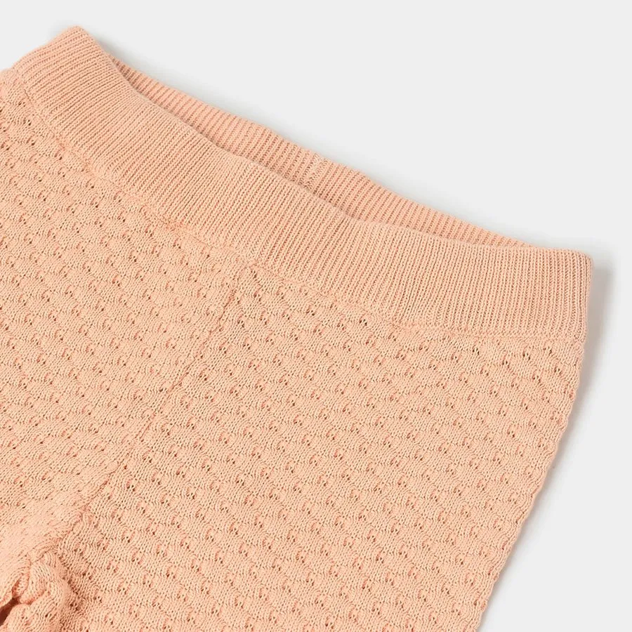 Misty Coral Knitted Jumper Set