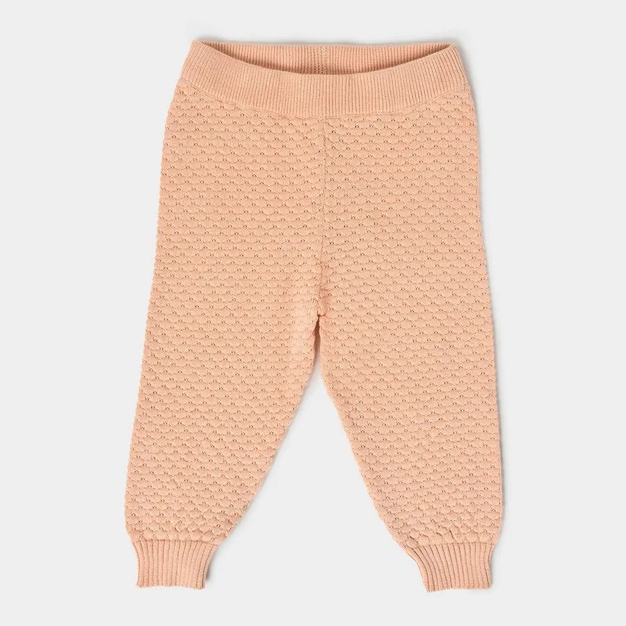 Misty Coral Knitted Jumper Set