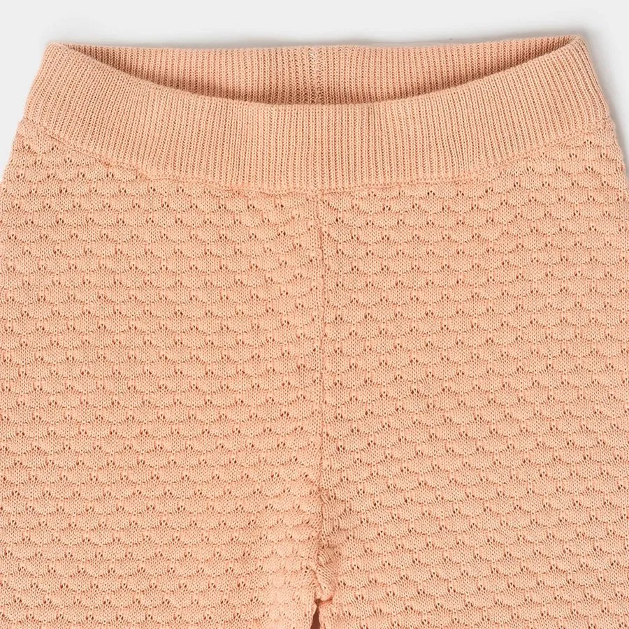 Misty Coral Knitted Jumper Set