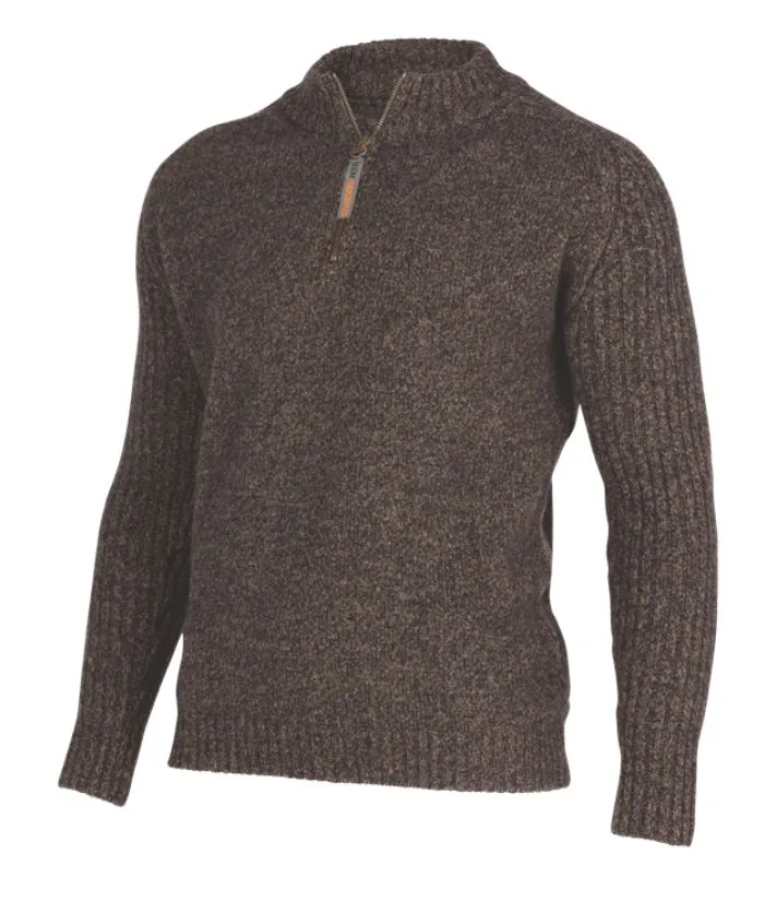 MKM The Mount Possum Merino, 1/2 Zip Sweater