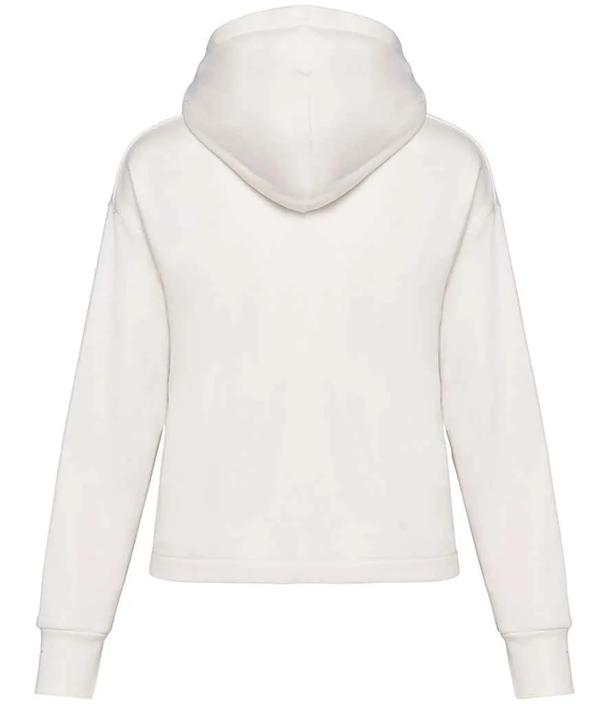 Native Spirit Ladies Full Zip Hooded Sweatshirt | Ivory