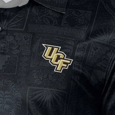 New - NCAA UCF Knights Men's Tropical Polo T-Shirt - S