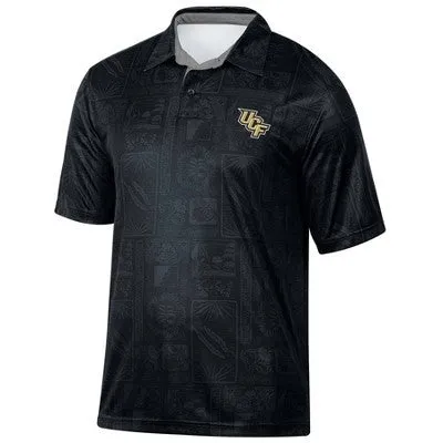 New - NCAA UCF Knights Men's Tropical Polo T-Shirt - S