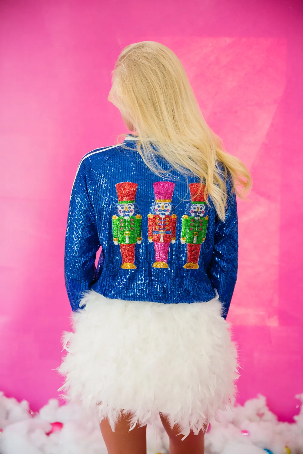 NUTCRACKER ROYAL SEQUIN JACKET