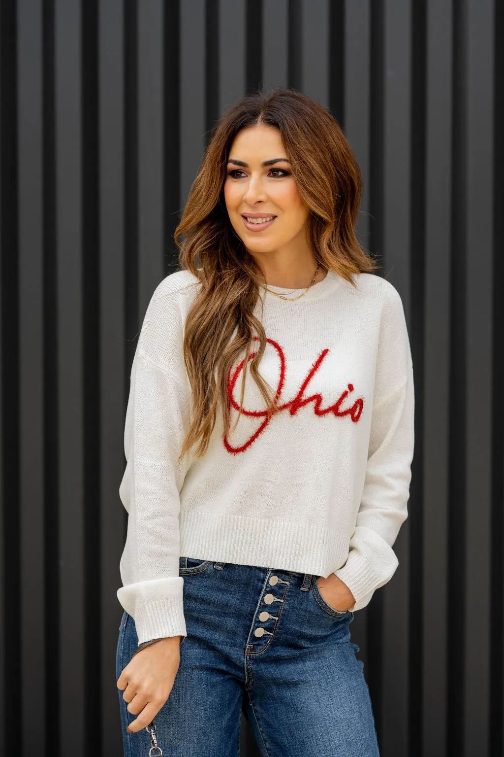 Ohio Tinsel Sweater