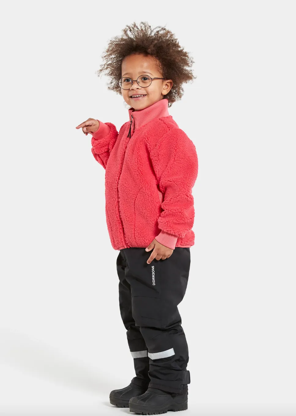 OHLIN'S KID'S FULLZIP FLEECE 5 - MODERN PINK