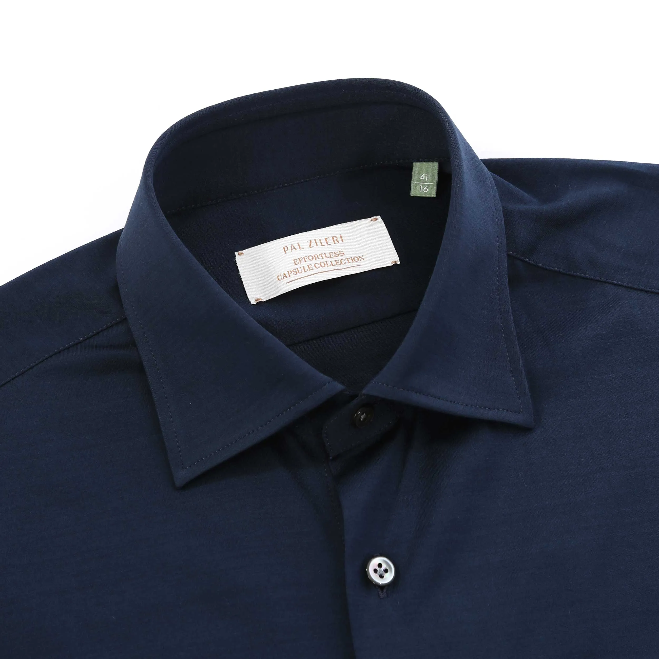 Pal Zileri Tech Fabric Shirt in Navy