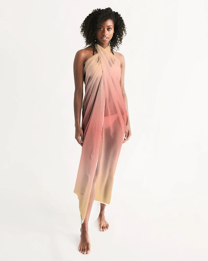 Peach Ombre Swimsuit Cover Up