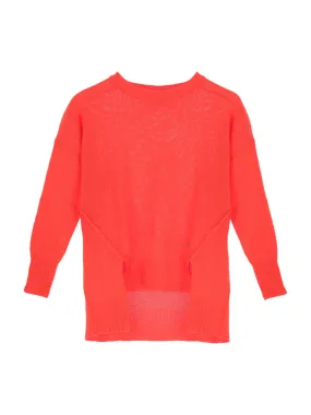 Please coral pullover