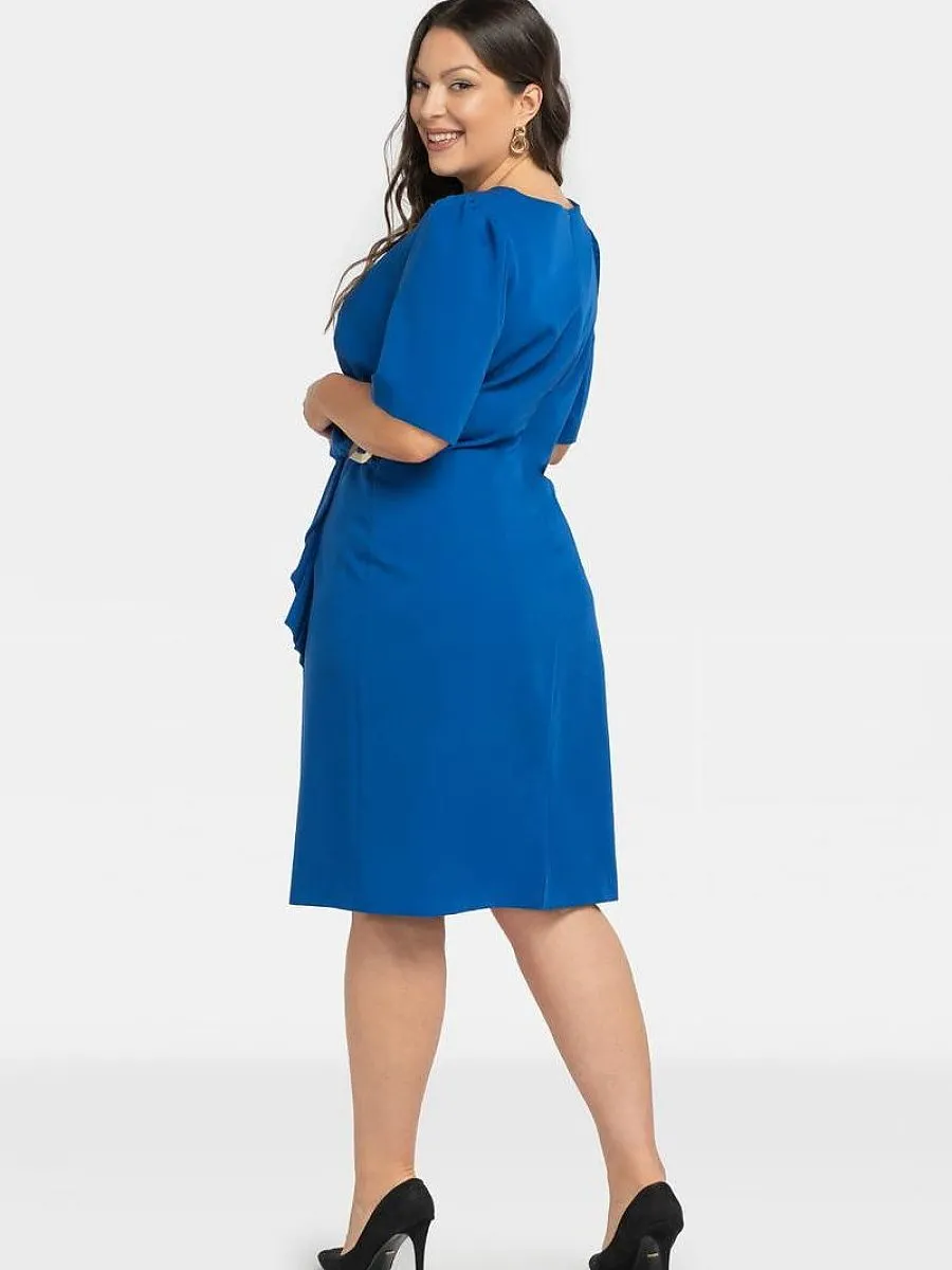 Plus size dress model 196889 Karko