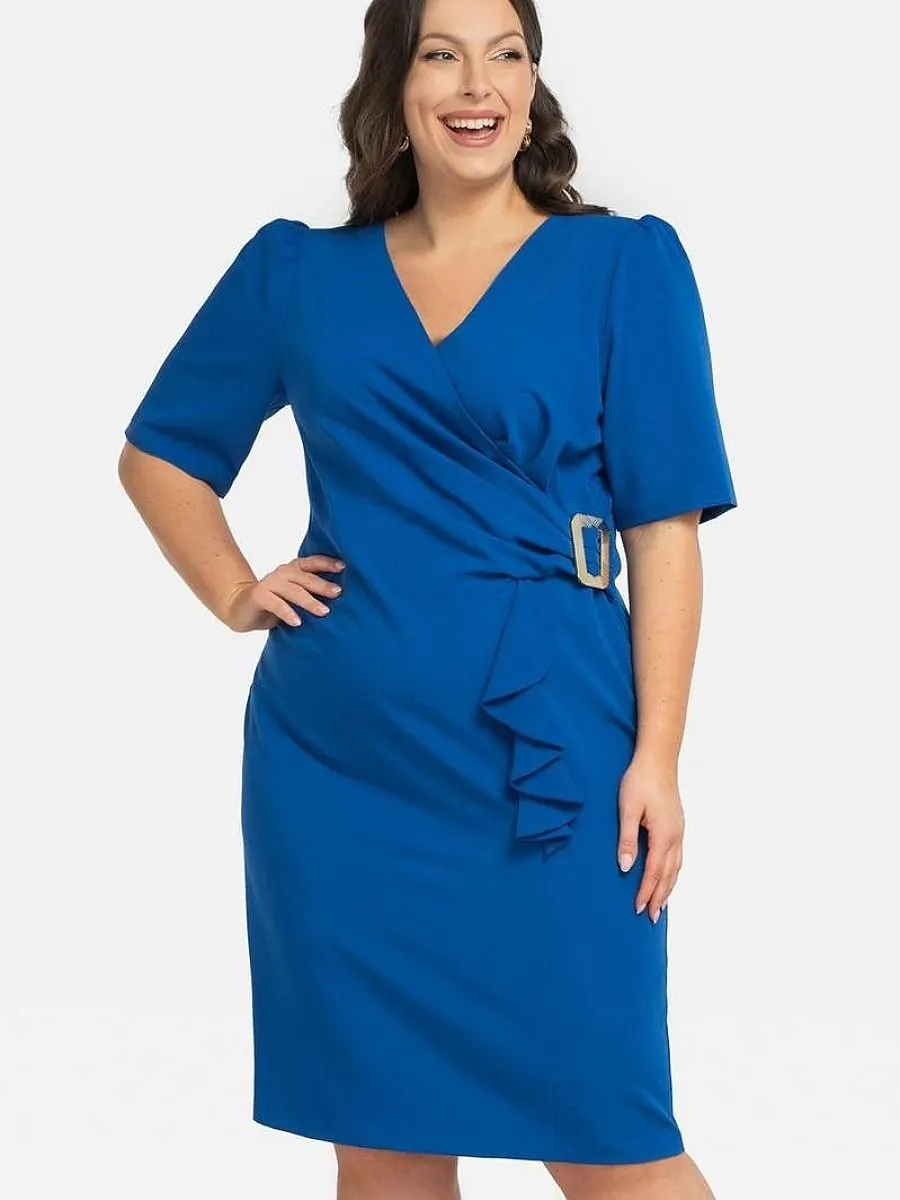 Plus size dress model 196889 Karko