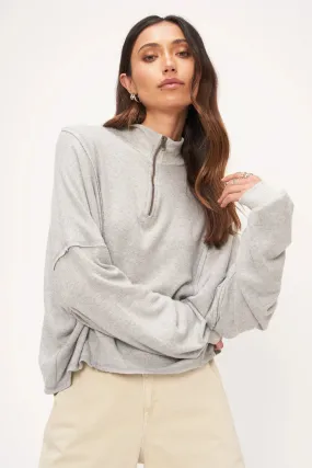 Project Social T Ada Cozy Half Zip Pullover