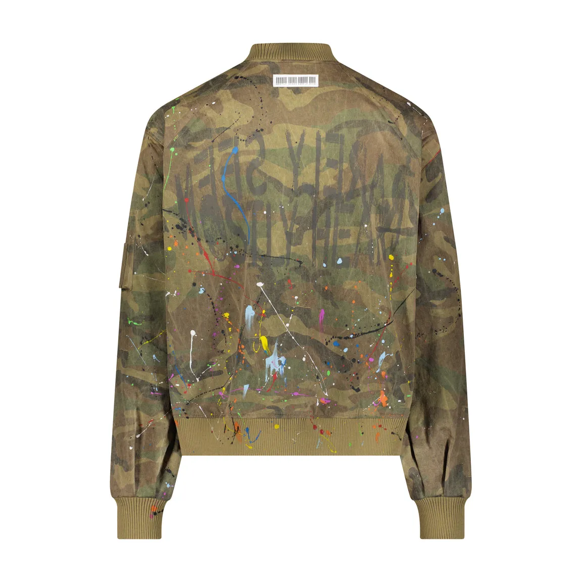 "VINTAGE MA-1 PAINTED" BOMBER