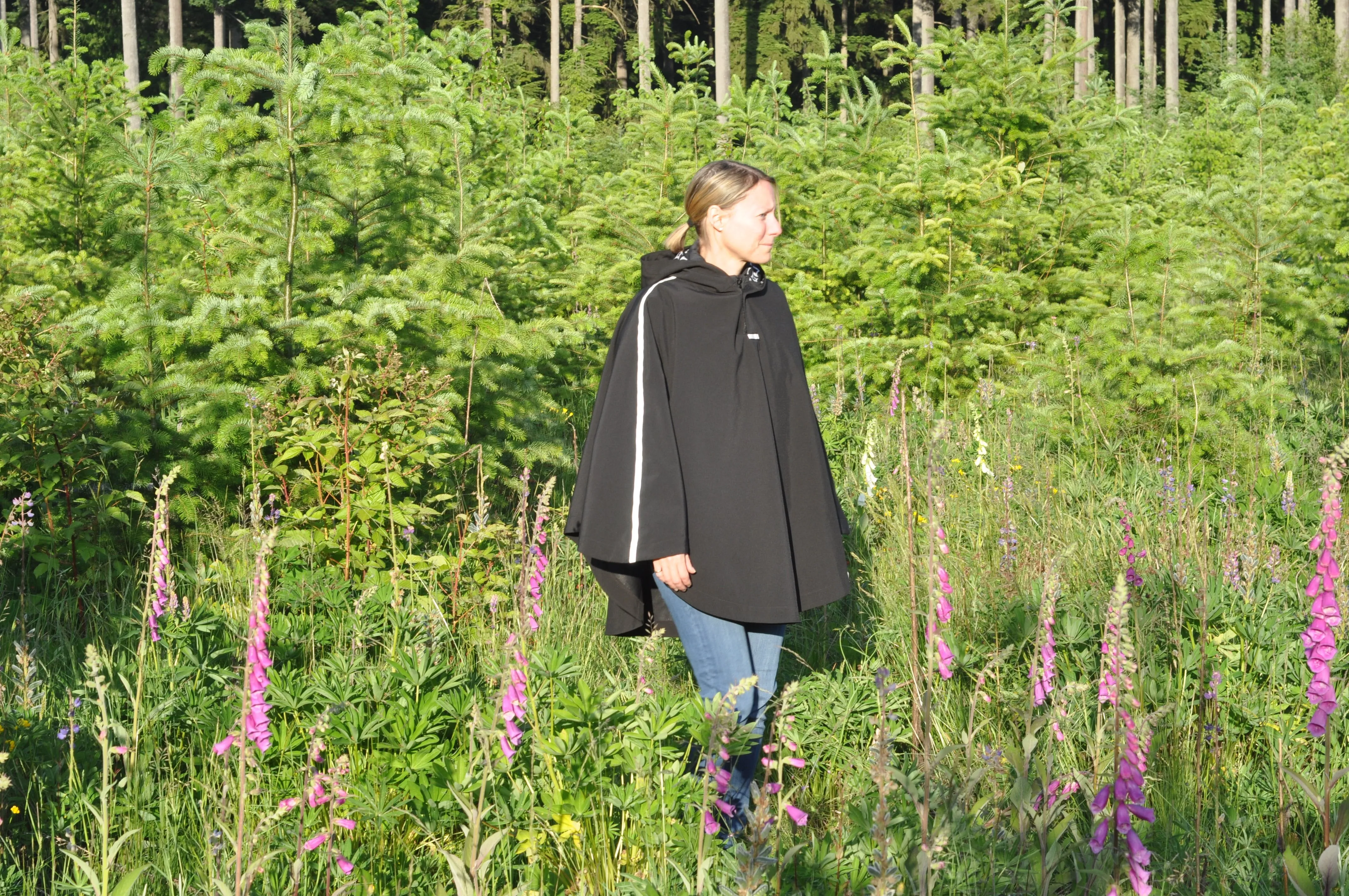 Rain Poncho - Black (REG)