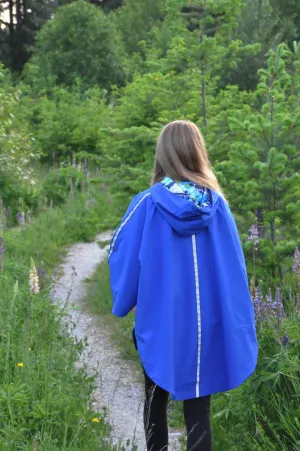 Rain Poncho - Cobalt Blue (REG)