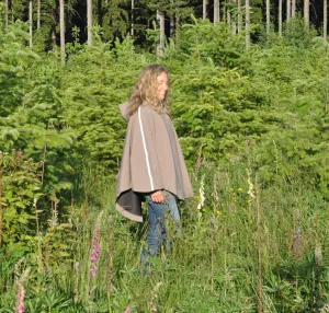 Rain Poncho - Taupe (REG)