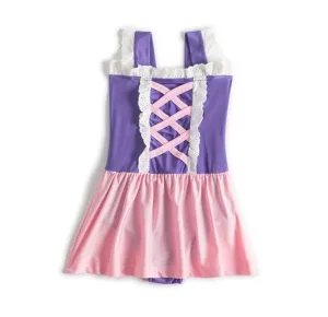 Rapunzel Girl's Character Swimsuit