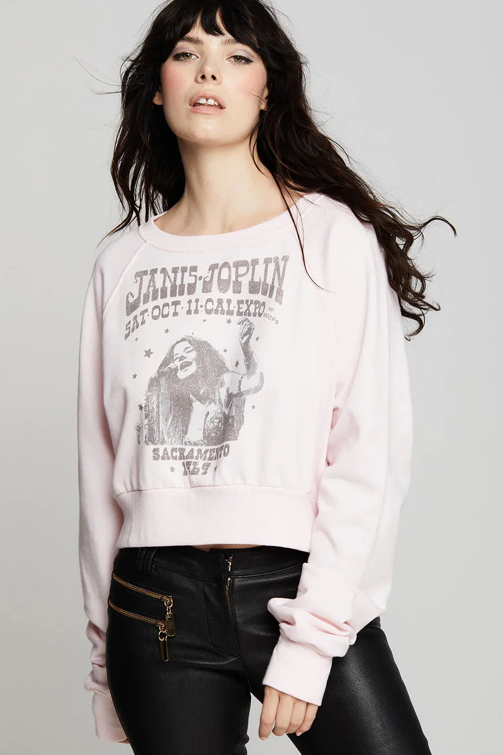 Recycled Karma Janis Joplin Sacramento Sweatshirt