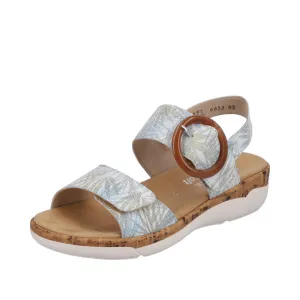 REMONTE R6853 SANDAL - WHITE/BLUE