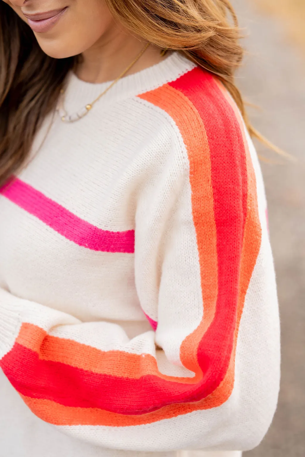 Retro Stripes Sweater